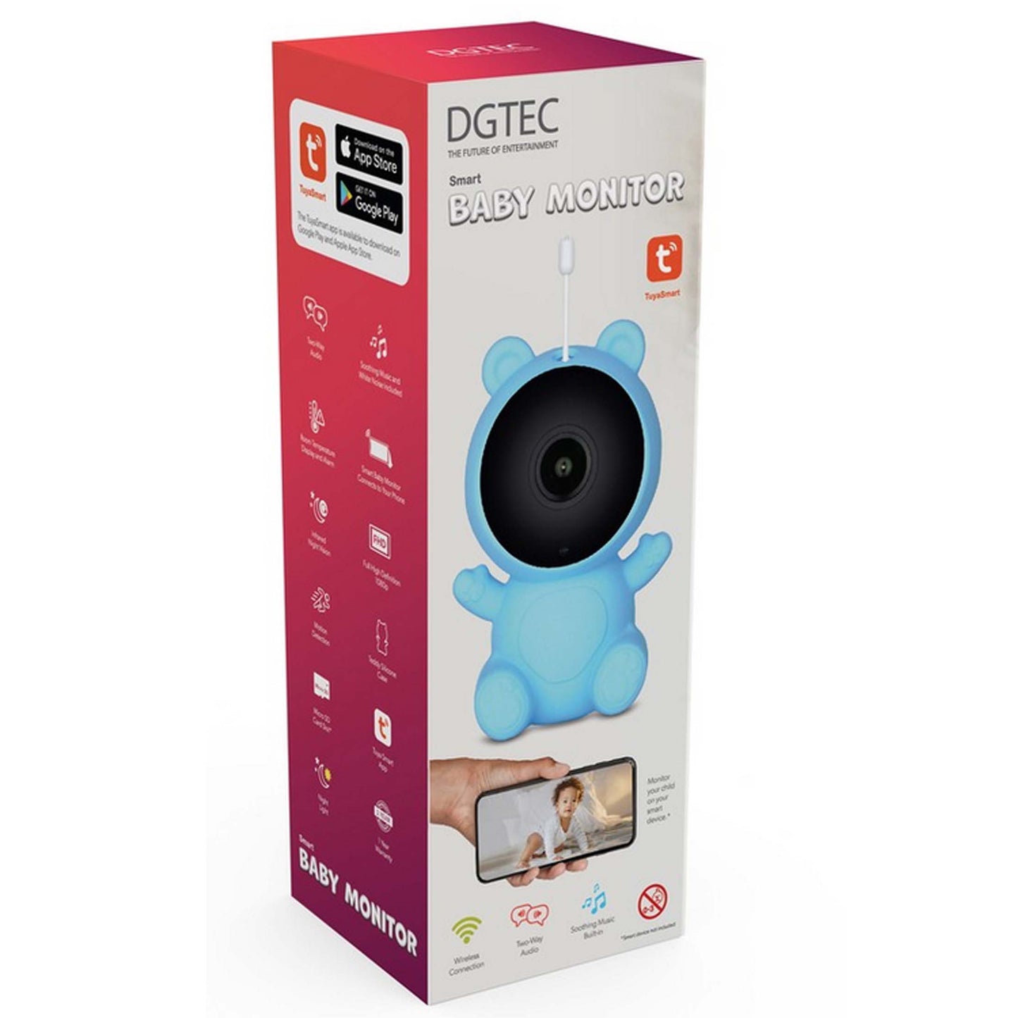 Teddy Smart Full HD Baby Monitor - Blue