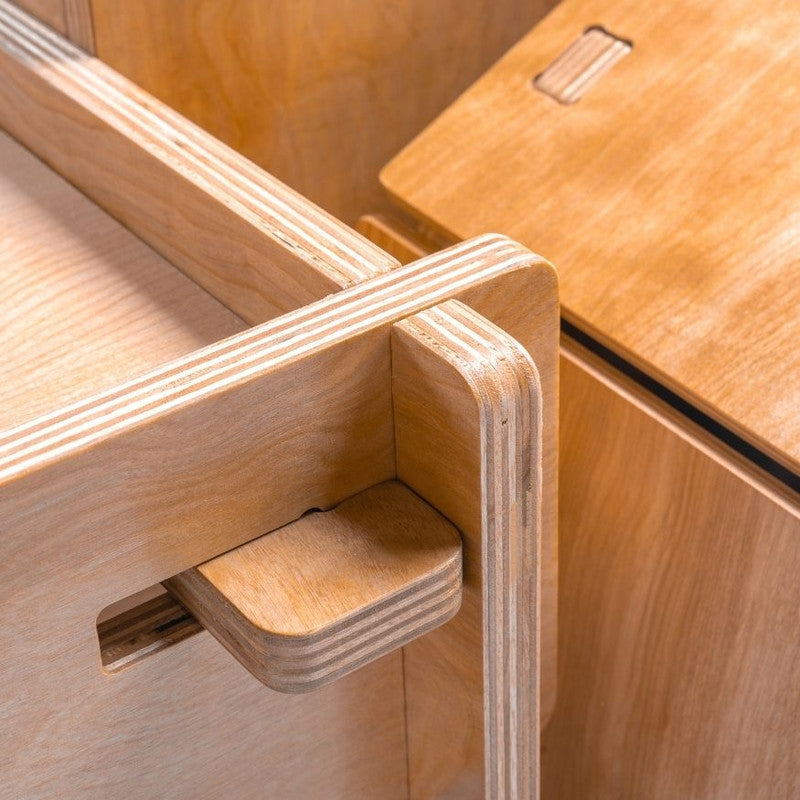 Sustainable Birch Ply Bed Suite - Ethical Elegance for Nurture