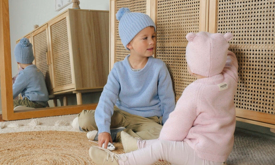 Bear Beanie Hat - Love (3-12 Months)