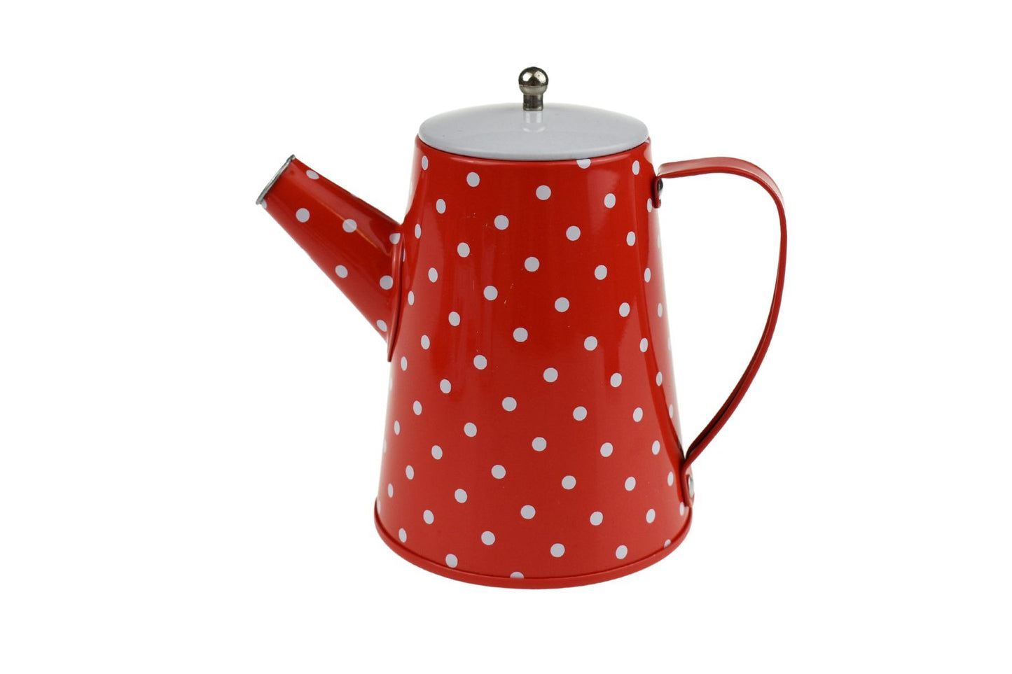 Heart Tin Tea Set With Mugs 13pcs