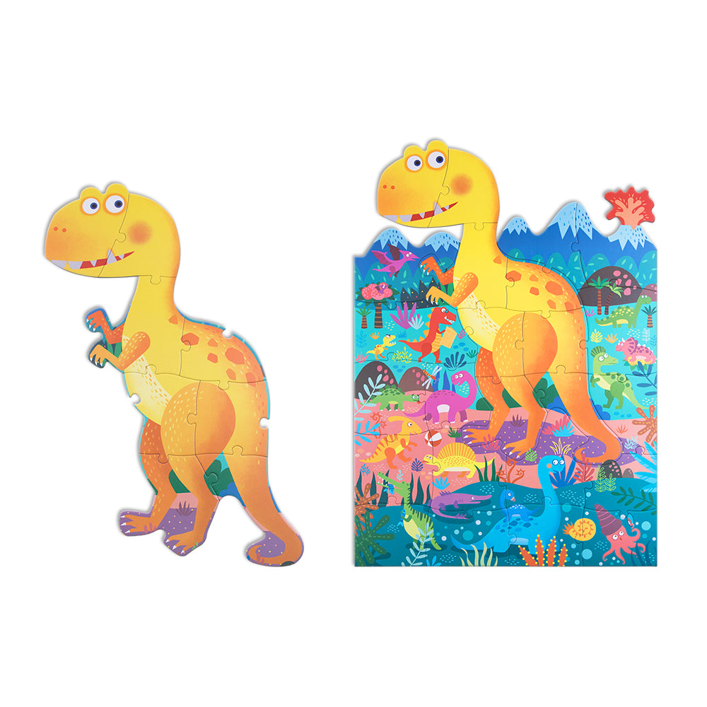 Dinosaur Paradise Jigsaw Floor Puzzle 24pcs