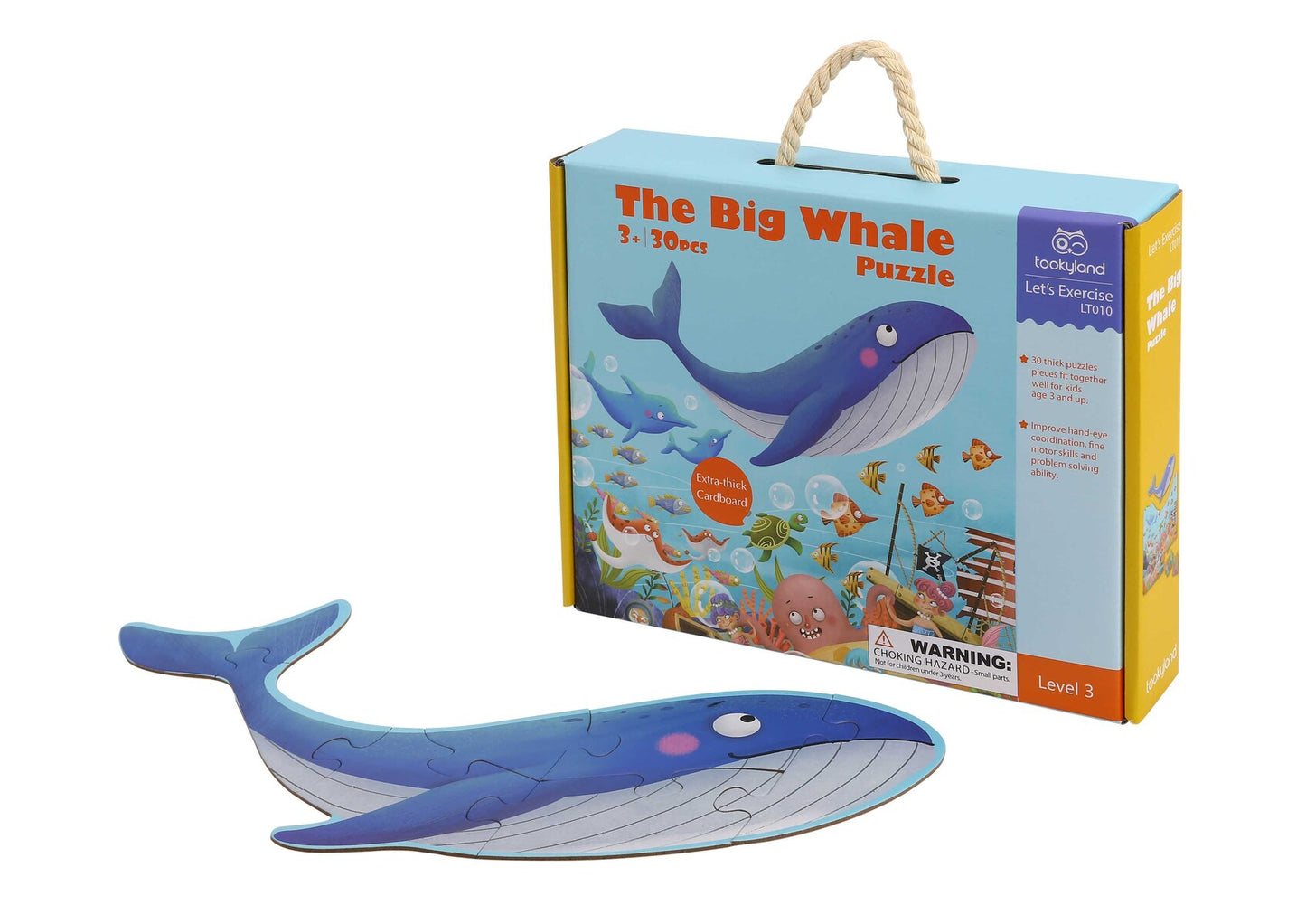 Marine Life Jigsaw Floor Puzzle 30pcs