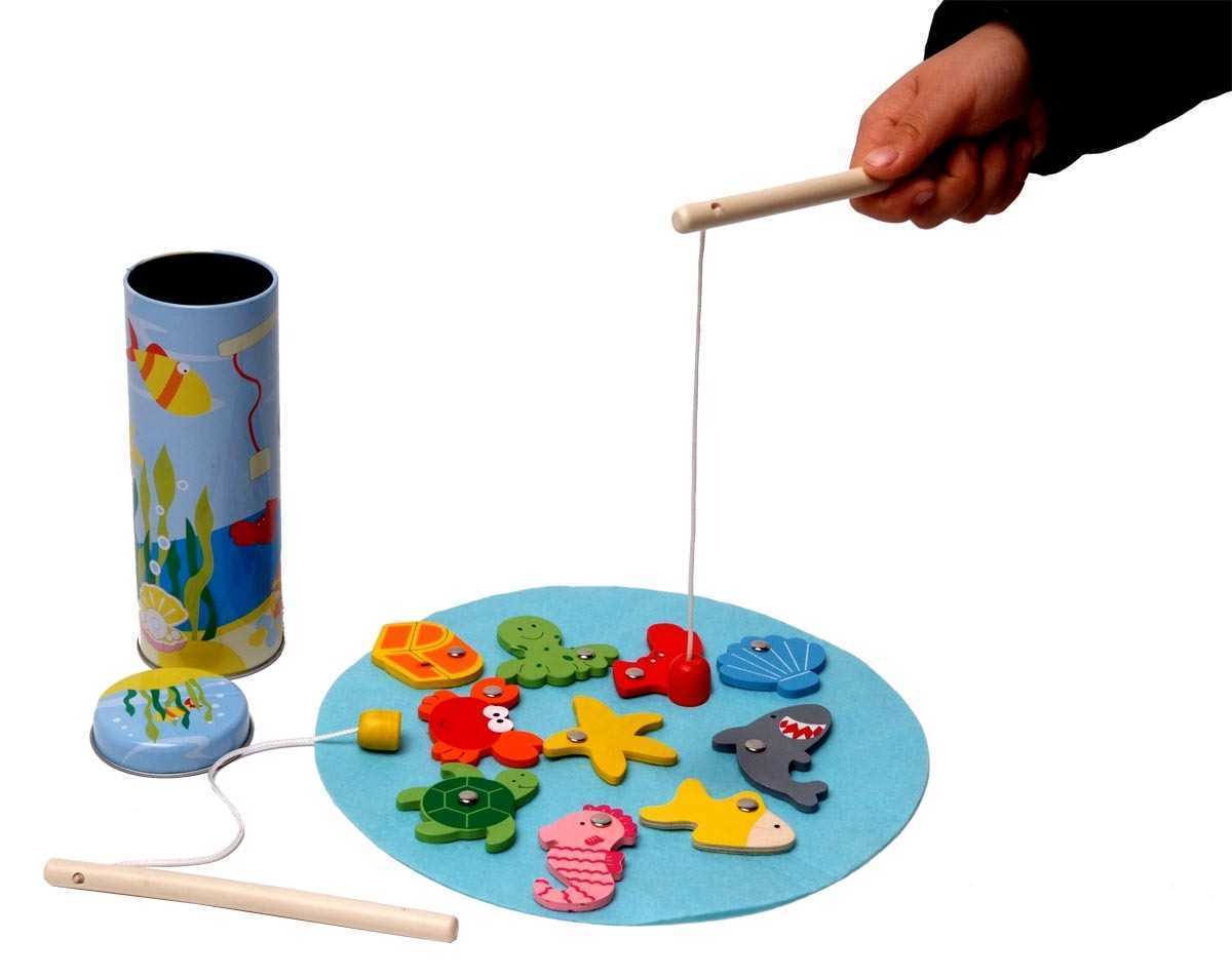 Price For One Fishing Game Tin Box Randomly Pick