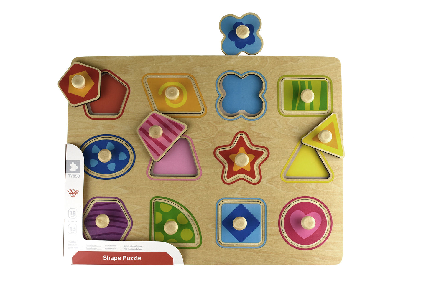 Shape Peg Puzzle
