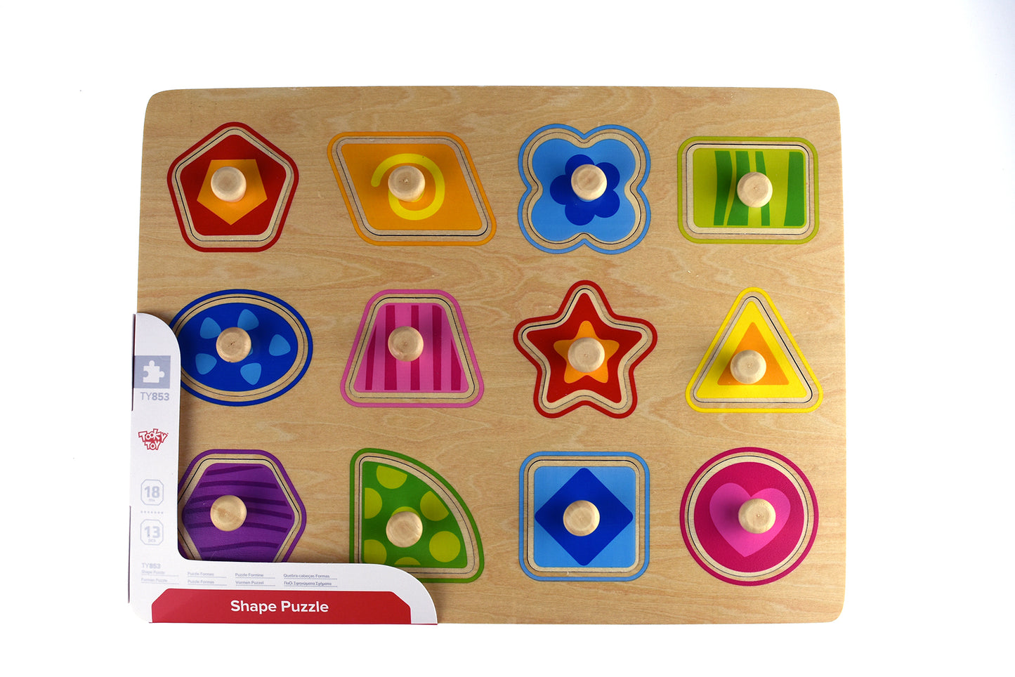 Shape Peg Puzzle