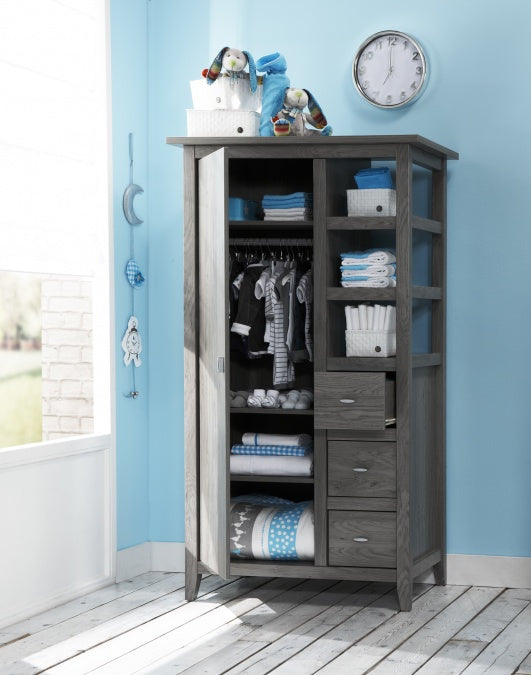 Lyon Wardrobe – Dark Grey