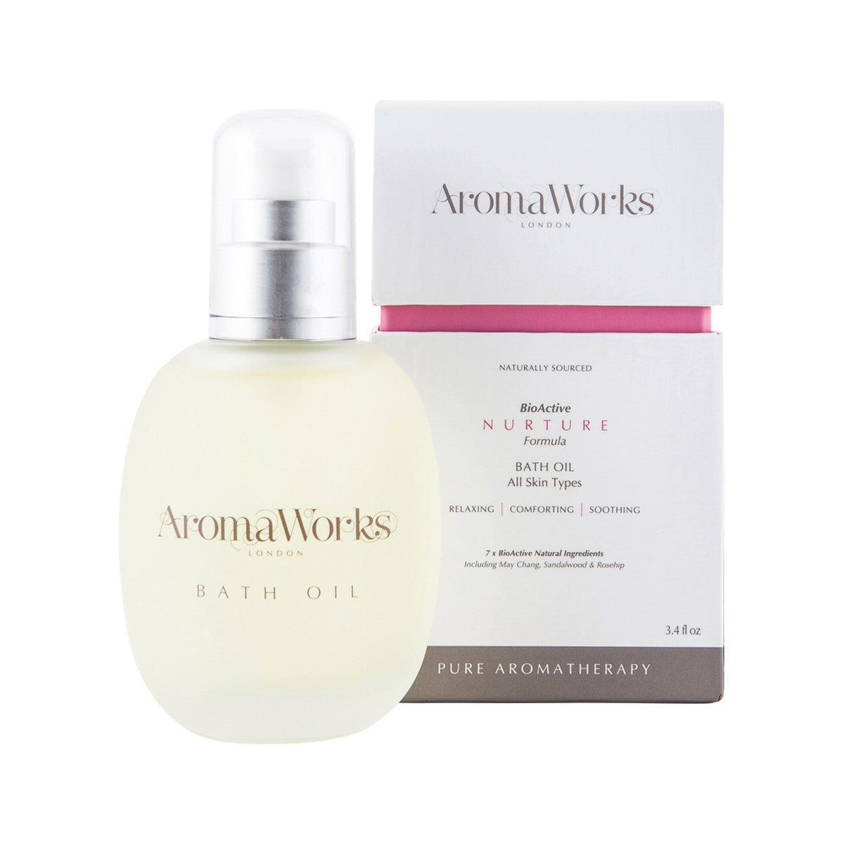 AromaWorks Bath Oil Bioactive Nurture Formula 100ml