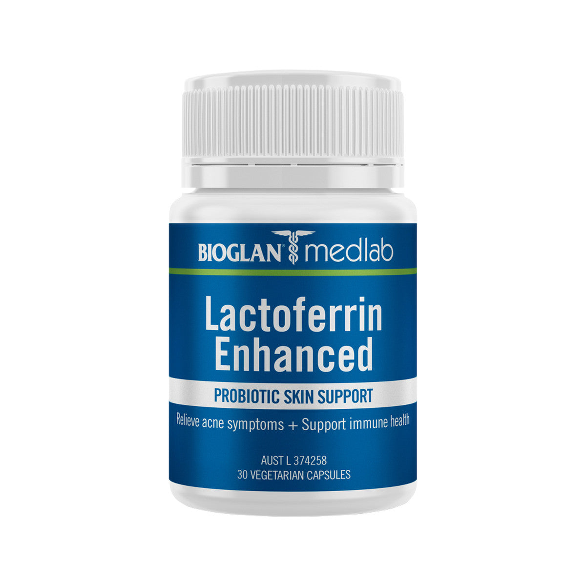 Bioglan Medlab Lactoferrin Enhanced 30vc