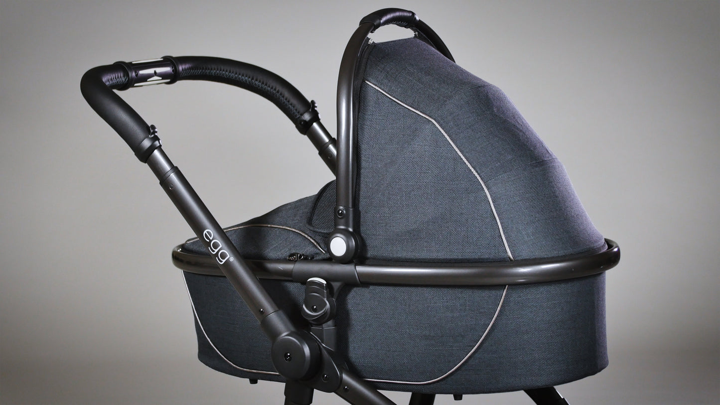 Modern Carry Cot - Carbon Grey