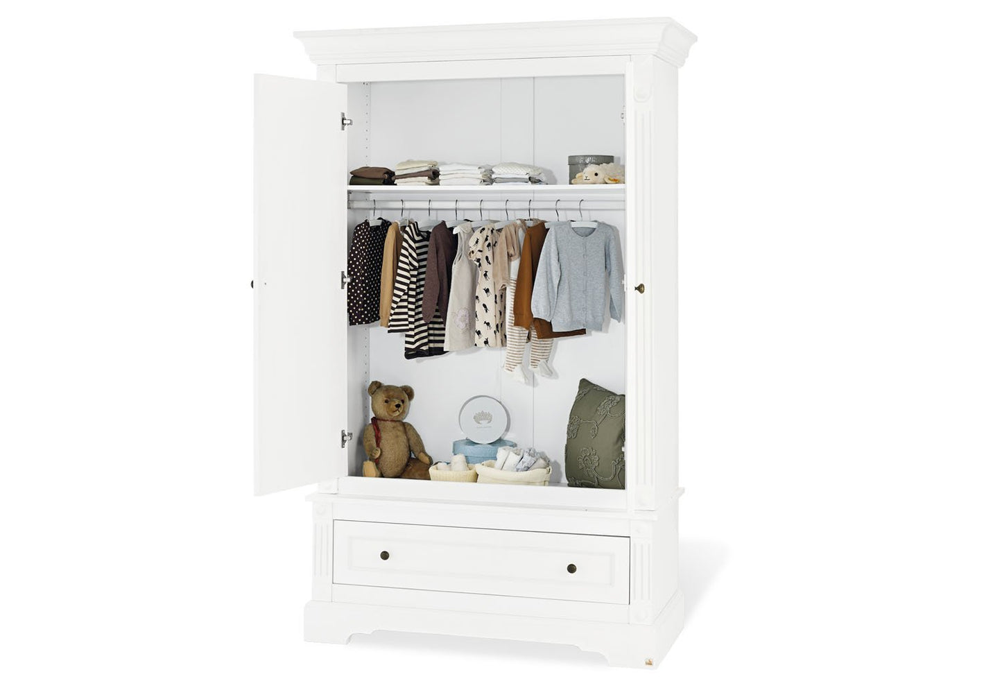 Emilia Wardrobe – White