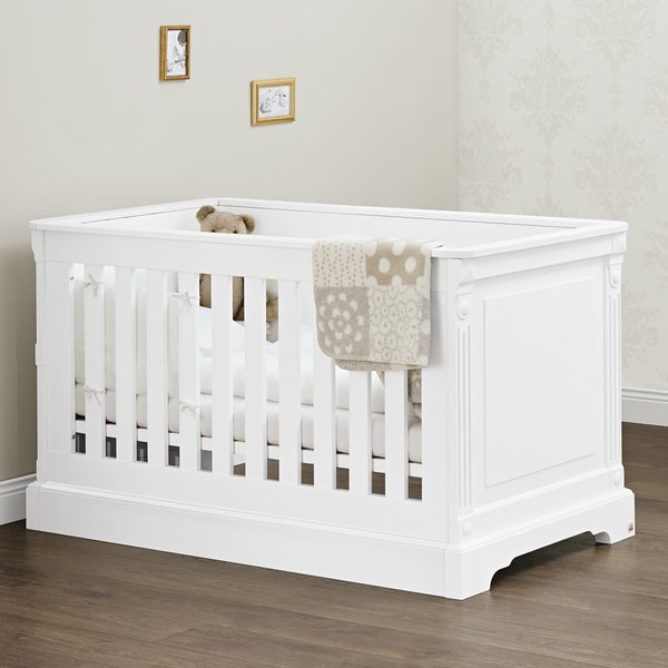 Elegant White Cot