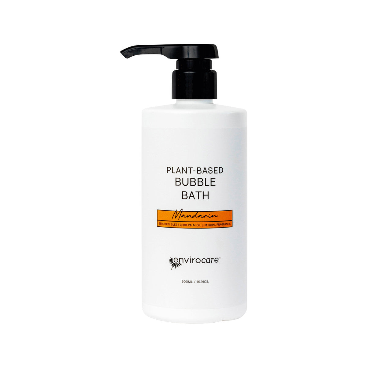 EnviroCare Plant-Based Bubble Bath Mandarin 500ml