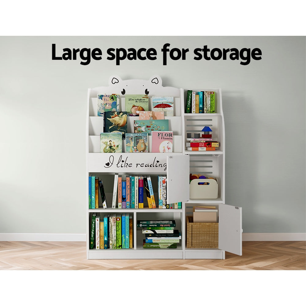 Kids' 4-Tier Bookshelf and Organiser
