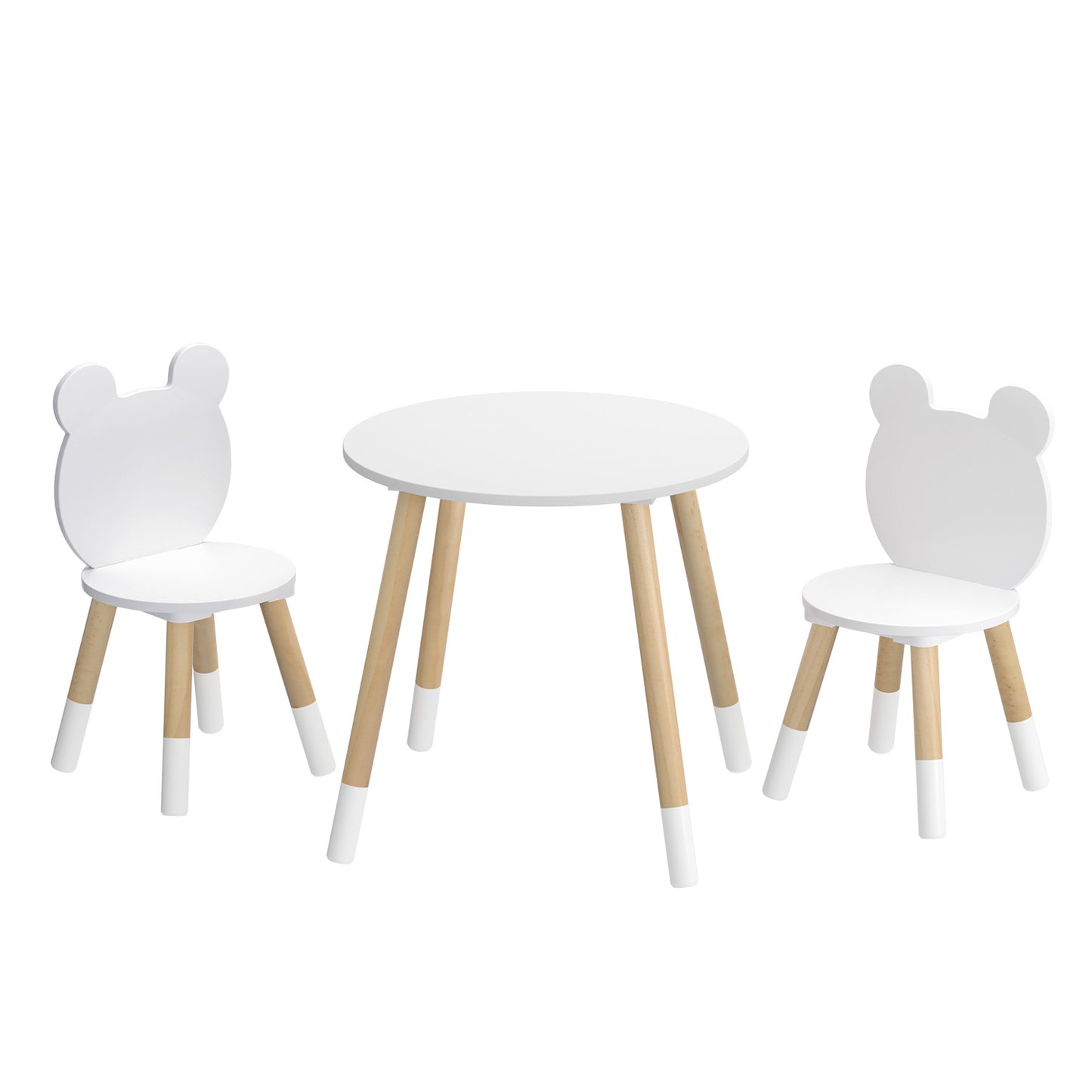 3-Piece Kids Table and Chair Set