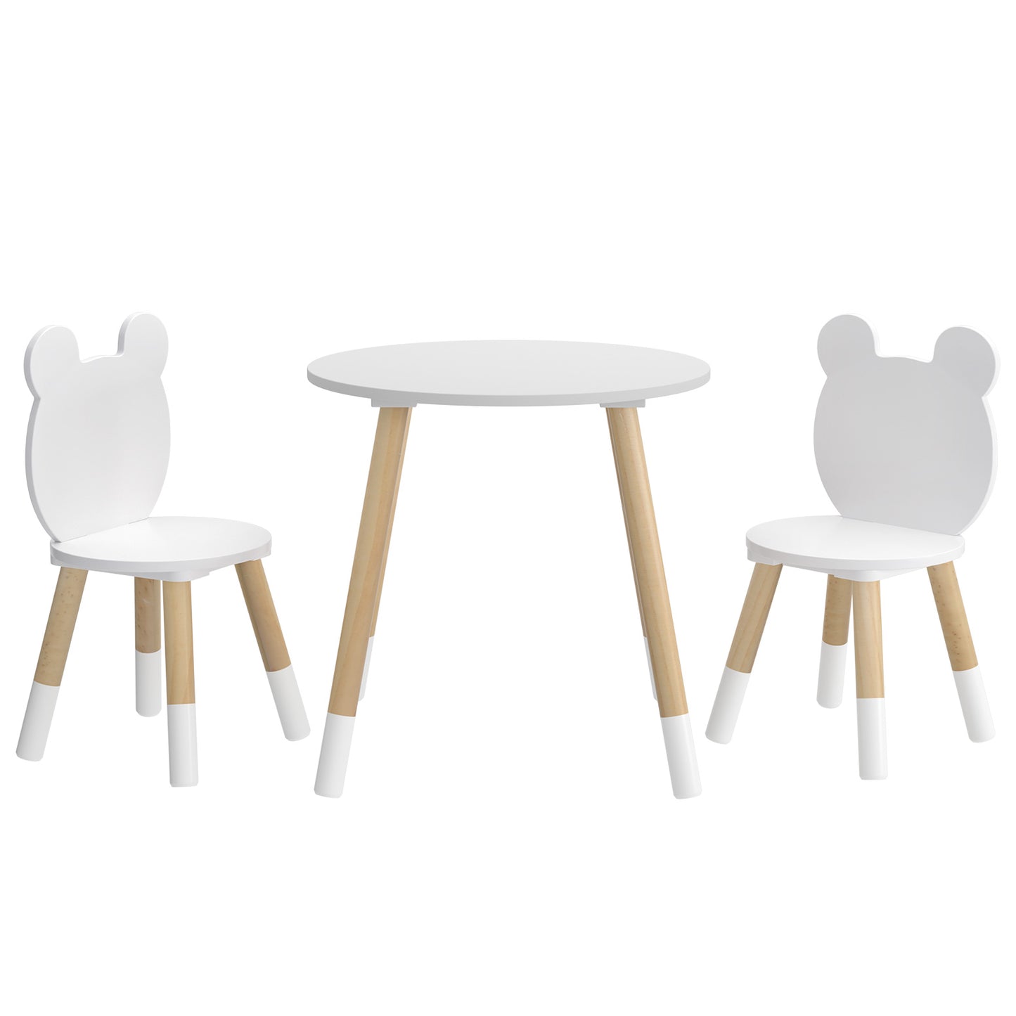 3-Piece Kids Table and Chair Set