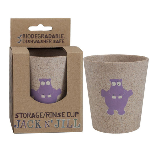 Jack N' Jill Storage/Rinse Cup Hippo