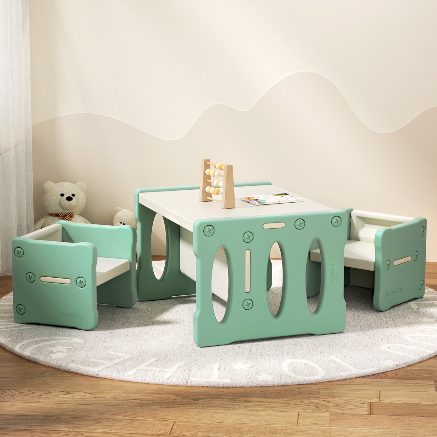 Kids' Multi-Use Table and Chair Set
