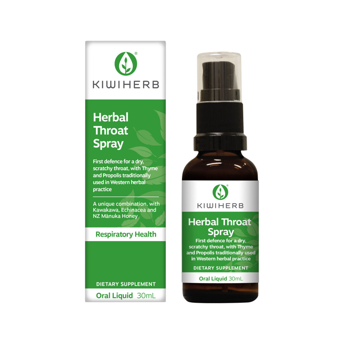 Kiwiherb Herbal Throat Spray 30ml