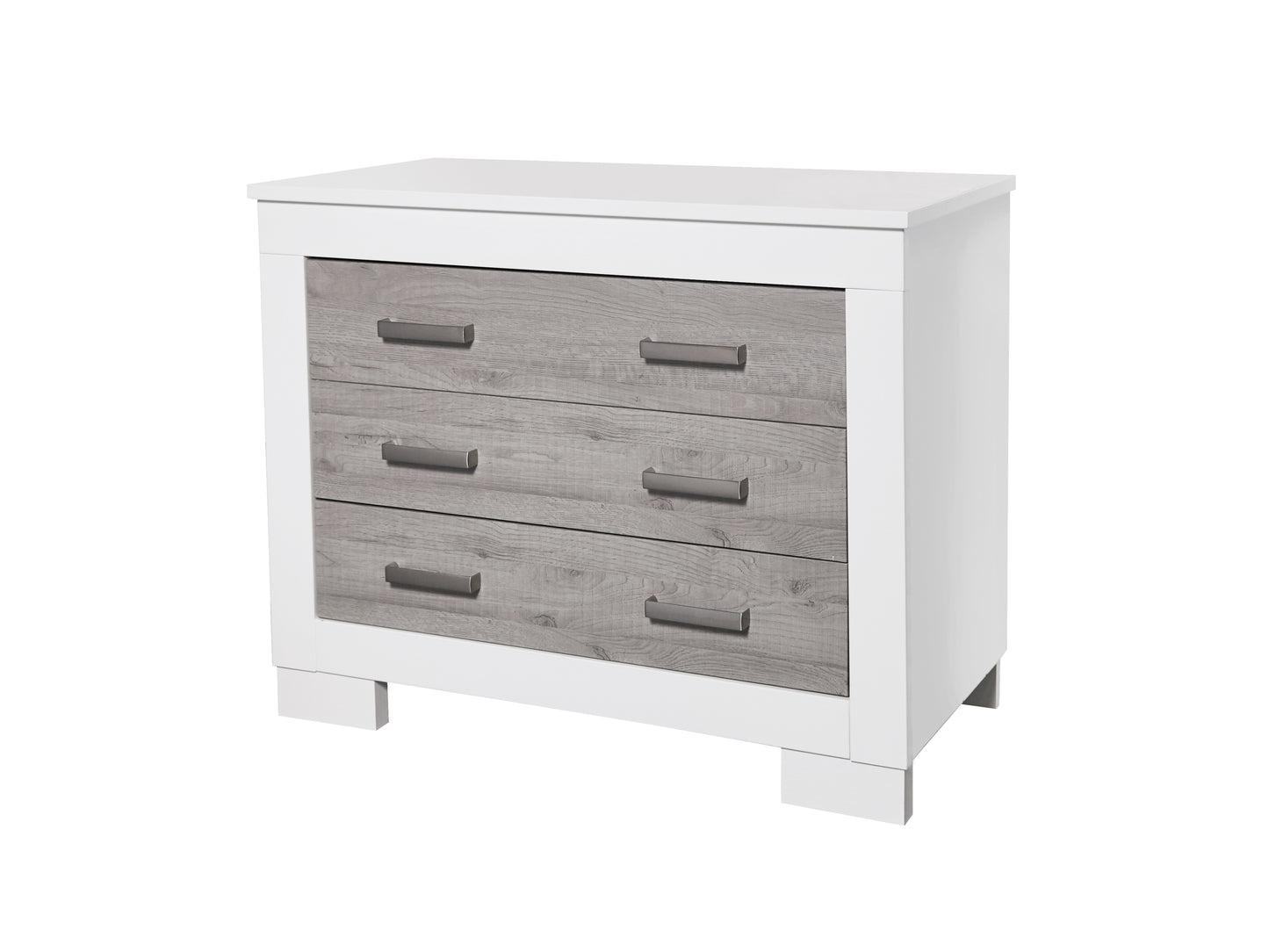 Contemporary White & Ash Chest