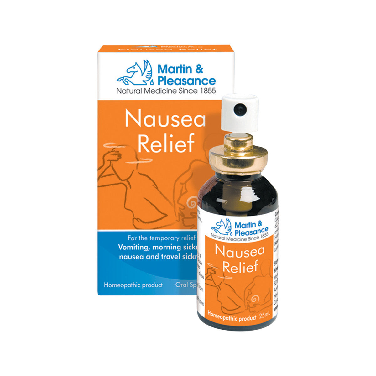 Martin & Pleasance Homoeopathic Complexes Nausea Relief Spray 25ml