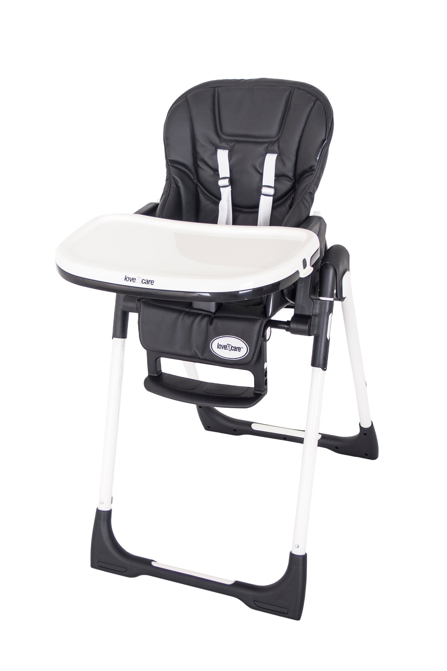 SlimFit Adjustable Highchair – Midnight Black