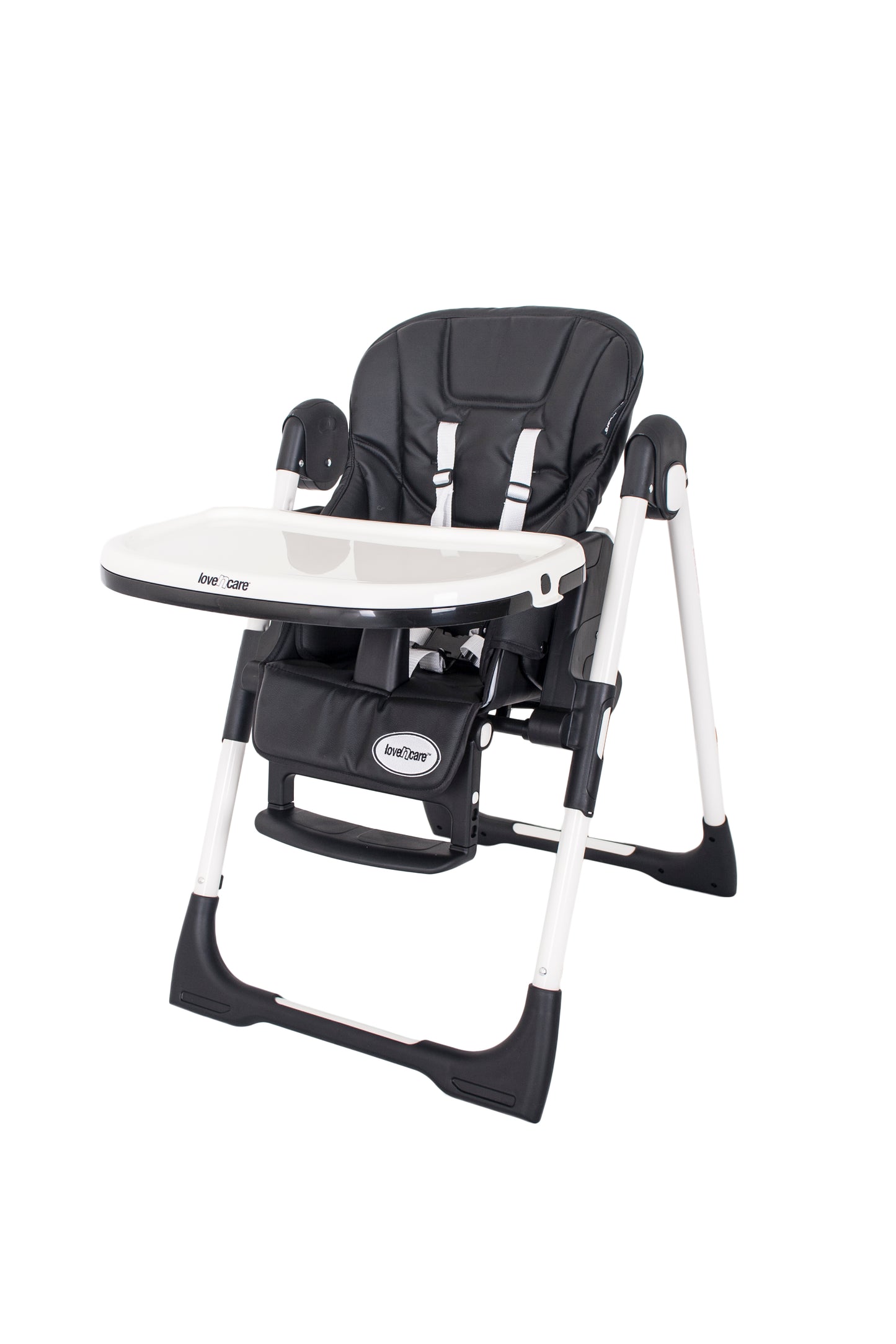 SlimFit Adjustable Highchair – Midnight Black