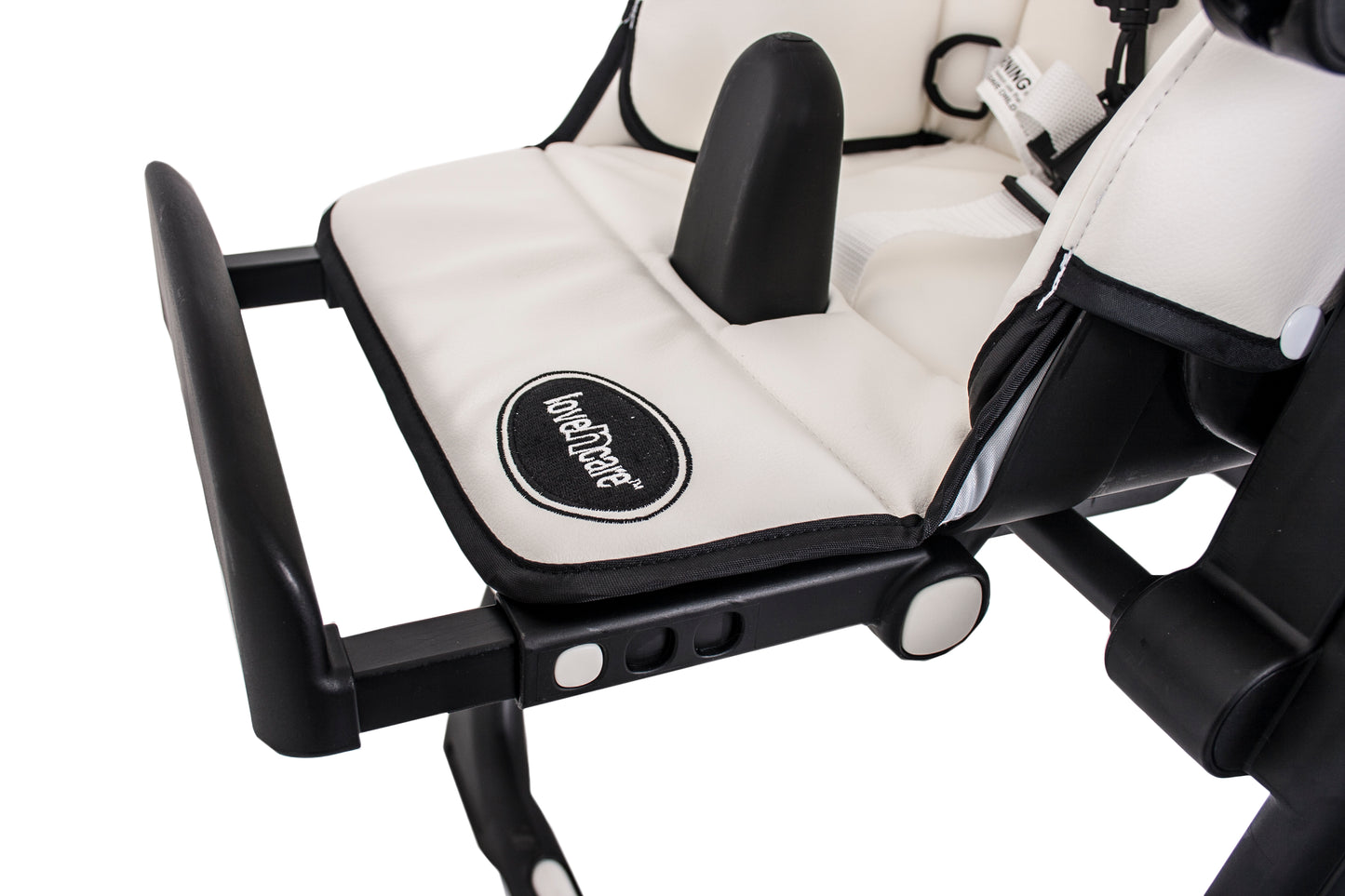 Compact Adjustable Highchair – White