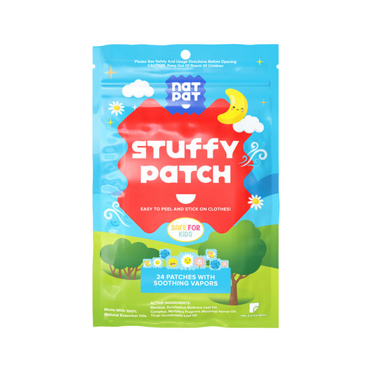 The Natural Patch Co. StuffyPatch Organic Stickers x 24 Pack