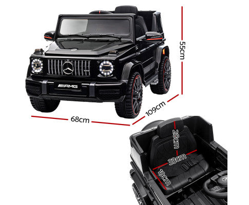 Kids' Electric Ride-On Mercedes-Benz AMG G63 - Black