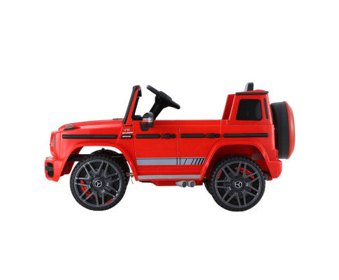 Licensed Mercedes-Benz AMG G63 Kids Ride-On Car - Red