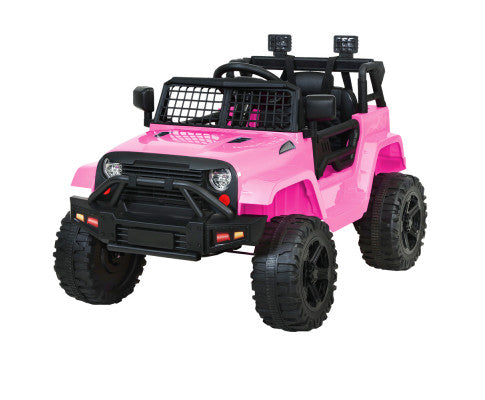 Pink Electric Ride On Jeep for Kids