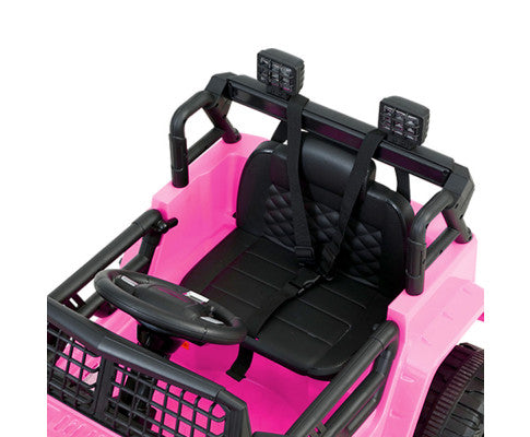 Pink Electric Ride On Jeep for Kids