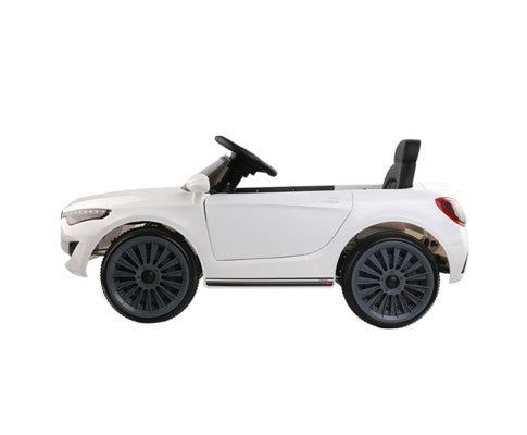 Kids' Electric Ride-On Car - White