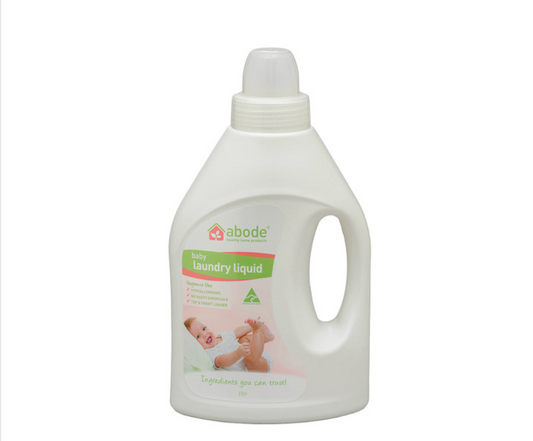 Abode Laundry Liquid (Front & Top Loader) Baby (Fragrance Free) 1L