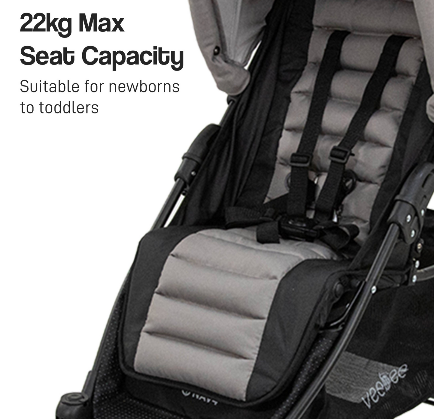 Rugged Sporty 4 Wheel Stroller - Fauna