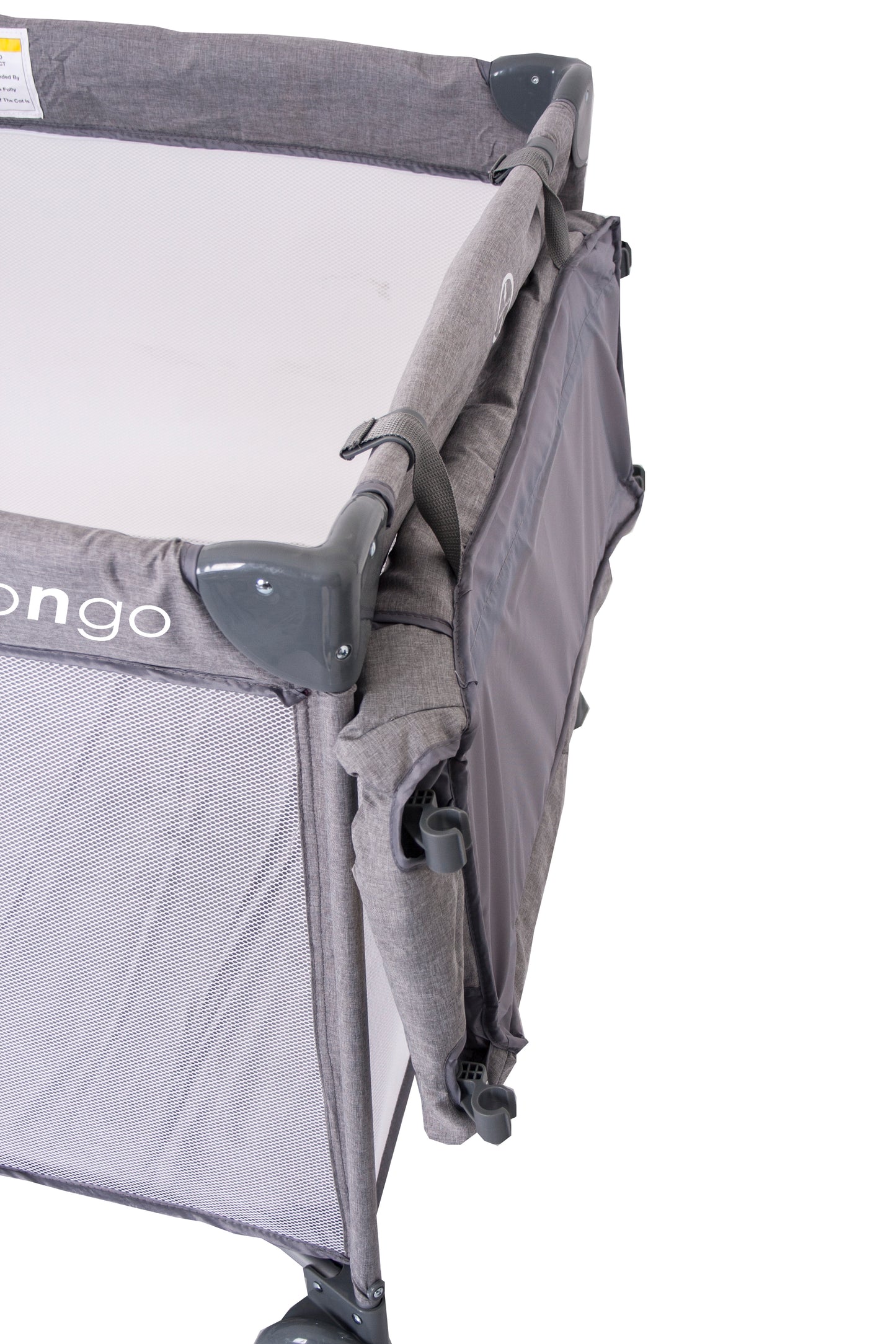 3-in-1 Sleep & Go Travel Cot - Grey