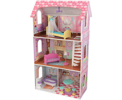 Luxury Dollhouse with Furniture for Kids