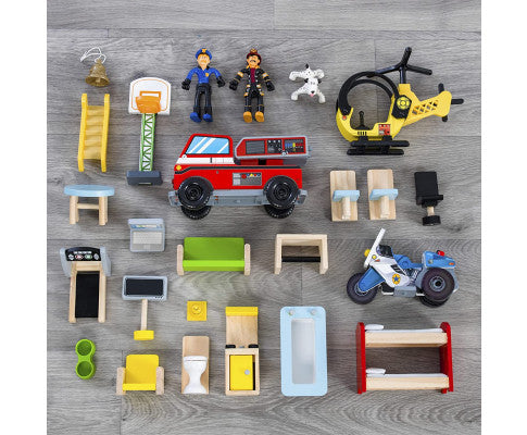 Everyday Heroes Wooden Play Set