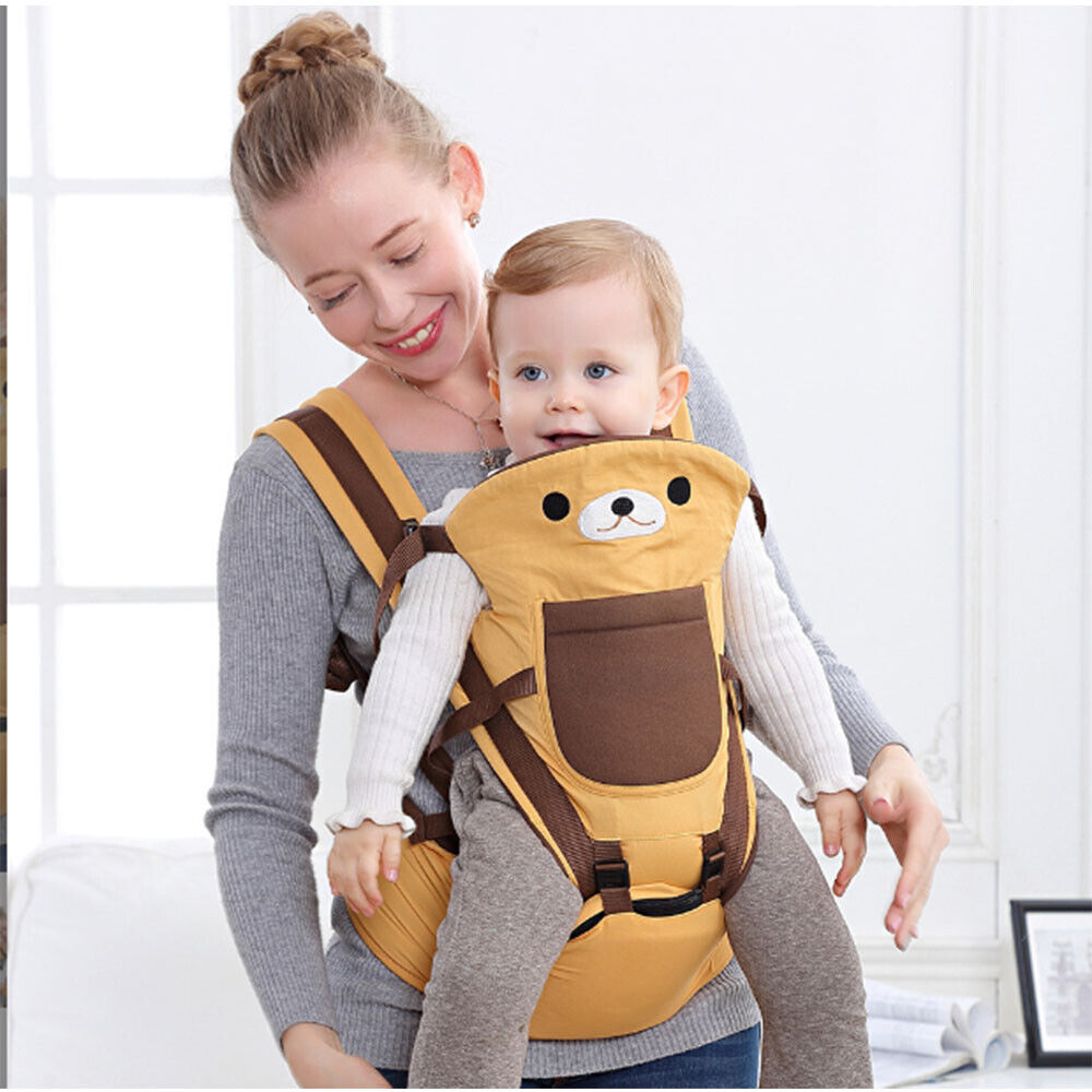 Versatile 10-in-1 Baby Carrier with Hip Seat