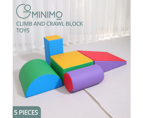 Colourful Soft Foam Climbing Playset for Babies and Kids