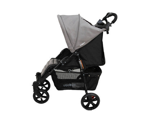 Lightweight 3-Wheel Stroller with Canopy - Fauna