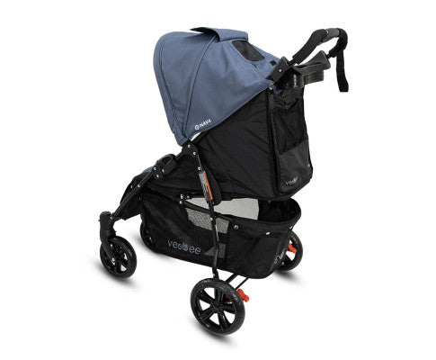 Adventure-Ready Comfort Stroller - Glacier