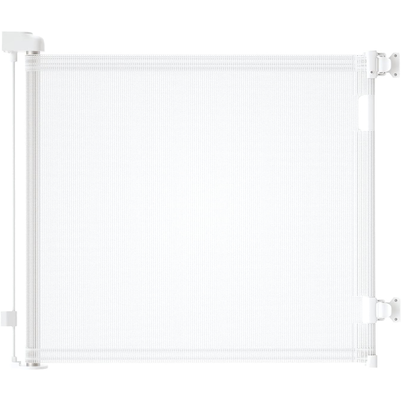 3m Retractable Baby and Pet Safety Gate - White