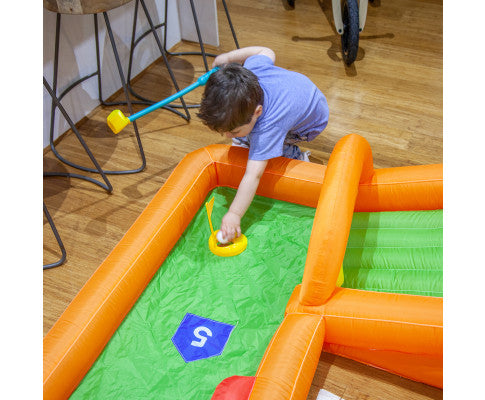 Lifespan Kids Tee Off Inflatable Mini Golf Play Centre