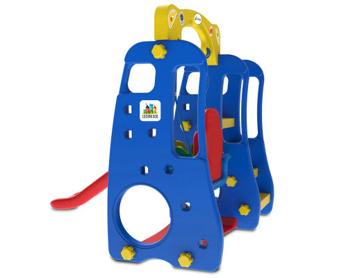 4-in-1 Ruby Slide and Swing Play Centre for Toddlers