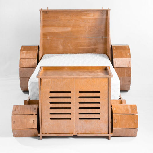 Sustainable Birch Ply Bed Suite - Ethical Elegance for Nurture