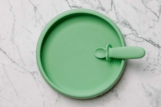 Mint Crisp Suckie Scoop Plate