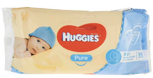Pure Unscented Baby Wipes - Gentle Care for Delicate Skin
