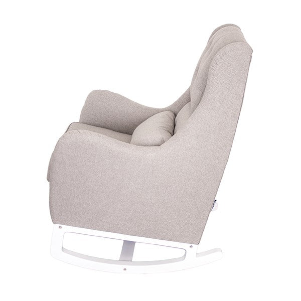 Tranquil Rocking Chair & Ottoman – Grey