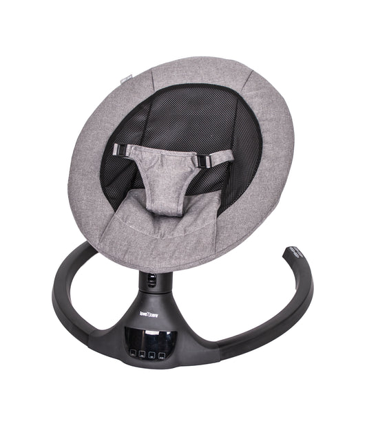 Grey Wave Baby Swing